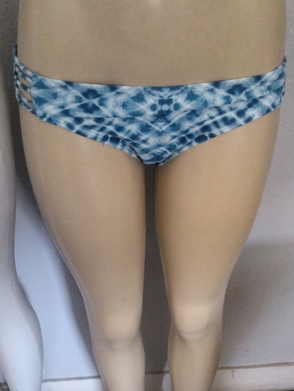 Blue Tie-Dye Women’s Bikini Bottom
